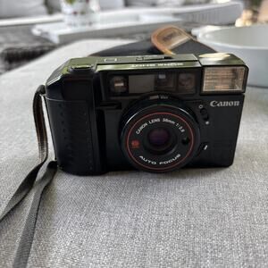 Canon Sure Shot AF35M VTG 35mm Film Camera 38mm f/2.8 -READ - FREE SHIP